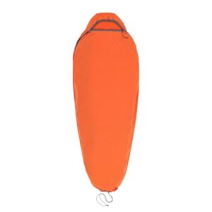 Sea to Summit Reactor Extreme Schlafsack-Liner, orange Farbe, 342g Gewicht, ideal für Camping und Winterwanderungen