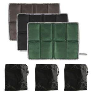 Outdoor-Sitzkissen Faltbares Thermo Sitzkissen Wasserdicht für Reisen Picknick Wandern Stadion mit Aufbewahrungstaschen