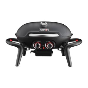 TAINO KENAI Gasgrill mit Thermometer, ideal für Camping, Balkon und Outdoor-Küche