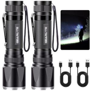 Taschenlampe mit hoher Helligkeit und langer Betriebsdauer, 3000 Lumen Mini Torch mit 3 Lichtmodi & Langer Betriebsdauer, IP65 Wasserdicht Taktische Handlampe für Camping, Angeln, Outdoor, Notfäll