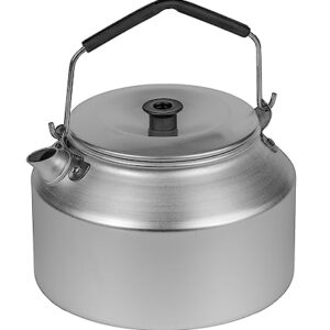 Trangia Kochgeschirr Wasserkessel 1.4l im Freien nutzen, Aluminium gefertigt, hohe Leistungsfähigkeit und robuste Konstruktion