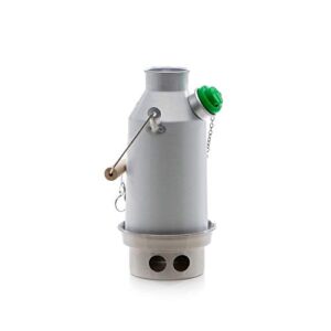 Trekking Kessel und Herd in einem Ultra Schnell Leicht Holz Betriebene Stove aus Aluminium für Trekking, Camping, Kochen von heißem Wasser überall möglich, ohne Batterien oder Gas