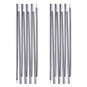 TRIWONDER Zeltstange Ersatz, Aluminiumtente Stangen und Reparatur Set für Camping-Ausstattung