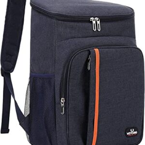 Thermorucksack mit großem Innenraum und vielen Taschen - perfekt für Picknicks, Wanderungen, Camping-Ausflüge oder als cooler Bag in deinem Alltag