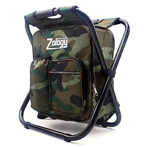 Multifunktionaler Sitzrucksack mit Kühler und Picknick-Tasche für Outdoor-Aktivitäten, Camping, Wandern, Fishing, Travel, Beach, BBQ