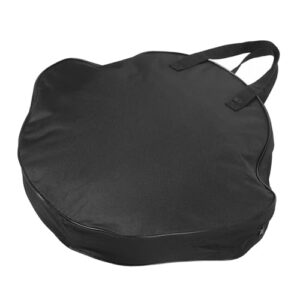 Tragbare Aufbewahrungstasche für Gusseisenpfannen, Campingzubehör und Backgeschirr aus Oxford Stoff mit Stauraum und praktischer Größe von 48 x 40 cm.