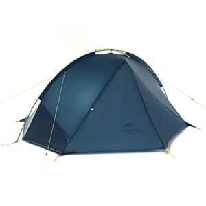 Ultraleichtes Zelt für 1-2 Personen, dunkelblaues Naturehike Taga Modell, ideal für Camping und Outdoor-Aktivitäten