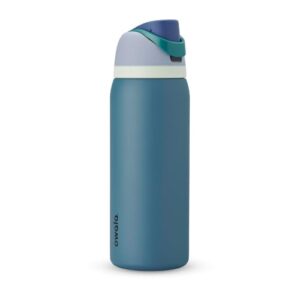 Owala Isolierte Edelstahl Trinkflasche mit Strohhalm, 945 ml - BPA-frei und isoliert für Sport, Fitness, Outdoor und Reisen geeignet.