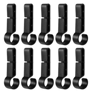 Hard Hat Light Clips - 10 Stück Kopfleuchten Halterung für Helm Sicherheit Outdoor Arbeit Feld Wartung Bau Industrie