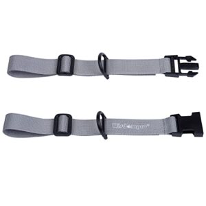 Brustgurt Rucksack mit Steckschnallen und D-Ring zum Wandern, Joggen und Klettern. Länge verstellbar von 20 bis 55 cm.