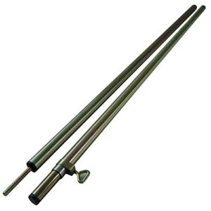 High Peak Zeltstange Teleskopstange, 42285, metallisch (legierter Stahl) - stabile Konstruktion für Outdoor-Aktivitäten, leichte Verzinkung und hohe Qualität