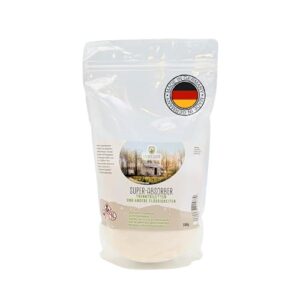 LOOVOLUTION Super-Absorber, Hochleistungsabsorber für alle Flüssigkeiten (500 g), extra saugstark und wiederverwendbar, ideal für Camping Toilette, Wohnwagen, Haushalt, Party & Festivals