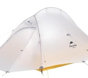 Ultralichtes Zelt von Naturehike für 2 Personen, wasserdicht und ideal für Rucksacktouren und Campingabenteuer