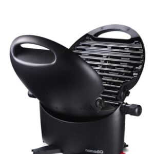 Portable BBQ Camping Grill mit 2 Brennern für Outdoor-Kochen, ideal für Camping-Trips oder kleine Backyard-Barbecues