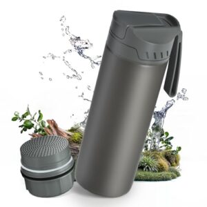 Professioneller Wasserfilter für Outdoor-Aktivitäten, entfernt 99,99% aller Bakterien und Partikel, ideal für Wandern, Camping und Überlebenssituationen