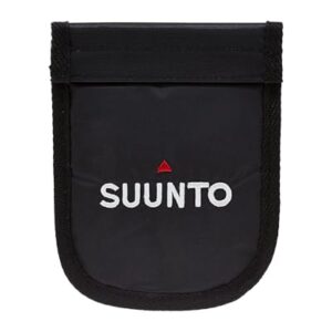 Suunto Zubehör TANDEM NYLON POUCH, schwarz, One size - hochwertiges Transportgefäß für Suunto Präzisionsinstrumente und Kompassen aus Nylon mit Klettbandverschluss und integriertem Gürtelschloss