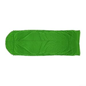 Tragbarer Schlafsacküberzug, wasserdicht, leicht, Nylon, PU-Material für Camping, Wandern und Reisen, staubdicht, grün