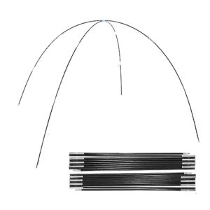 Ersatzstange für Zelte, Fiberglas-Konstruktion, hochwertige Stütze für den Außenbereich, Camping-Zeltstangen, 3,3 Meter lang