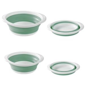 Faltbare Spülschüssel, Handwaschbecken, einziehbarer tragbarer Waschbeck für Outdoor, Reisen, Camping, Zuhause, Küche