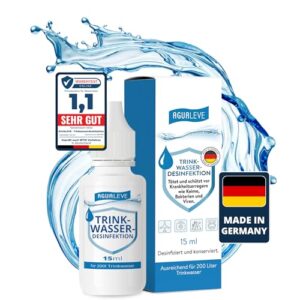 Trinkwasserentkeimung mit AGUALEVE, effektive und sichere Lösung für die Wasserentkeimung auf Reisen oder in der Freizeit