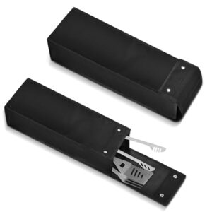 Boczif Grillutensilien-Aufbewahrungstasche, ideal für Camping und Outdoor-Grillen, hochwertiges Oxford-Gewebe, langlebig und sicher