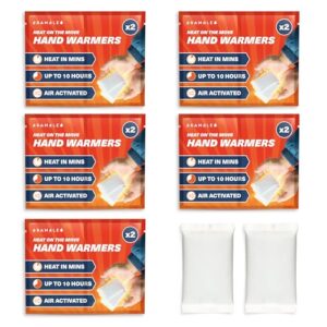 Luftaktivierte Taschenwärmer für Outdoor-Aktivitäten, Bramble Handwärmer bieten bis zu 10 Stunden Wärme, luftaktiviert, geruchsfrei und ideal für lange Wanderungen oder Workouts