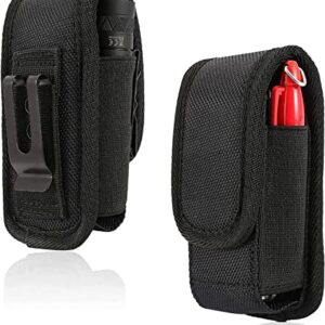 Messertasche für Gerte, Messer Holster, Messer Etui Schwarz, Klappmesser Taschenmesser Hülle, Geschenk für Männer