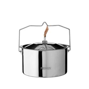 Relags Edelstahltopf 'Campfire', Silber, 3 Liter, Gourmet-Koch, Camping, Outdoor-Cooking