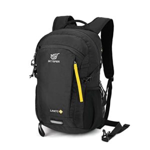 Leichter Wanderrucksack mit Rückenbelüftung für Camping und Trekking, atmungsaktives 3D Air Mesh Polyester