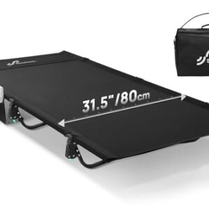 Campingbett, Feldbett, Klappbett, XXL Campingliege, Faltbares Bett für Outdoor-Abenteuer und Reisen