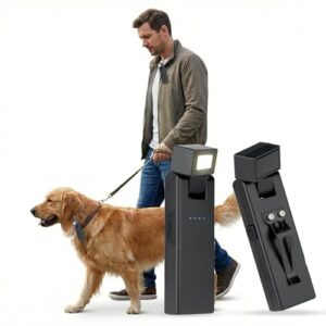 Zwei LED Lauflichter für Joggen und Sicherheit mit Leistungsanzeige und Magnet, 180° Drehbarkeit, USB-C Aufladbar für Laufen, Hundewandern, Camping und Arbeitsleuchte