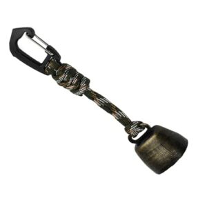 Anti-Bärenglocke für Camping und Reise - Tierhalsglocke mit lauten Alarmfunktion zur Verhinderung von Bärenattacken