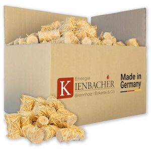 Holzwolle-Anzünder für Grill, Pizzaofen und Kamin - natürliche Feuerstarter für ein bequemes und umweltfreundliches Feuererlebnis