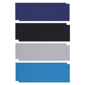 Kaqisen Repair Patch, Daunenjacke Reparaturset mit 8 Nylon Flicken, Selbstklebend, Hochviskos und Wasserdicht für Outdoor-Ausrüstung wie Zelte, Daunenjacken und Regenmäntel