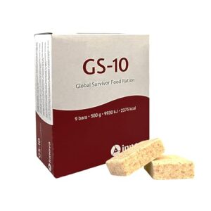 Notfallnahrung GS-10, optimale Krisenvorsorge für jeden Haushalt und unterwegs, Notfall Vorrat für schwere Zeiten