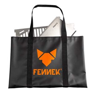 Tasche für FENNEK 2.0, Zubehör für den mobilen und steckbaren Holzkohle-Grill aus Edelstahl für Camping, Trekking, Vanlife, Garten und Outdoor Grill-Spaß