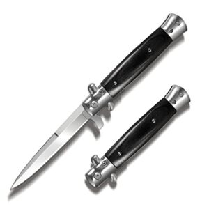 ZIMAIC Klappmesser, Outdoor-Messer für Camping, Survival und Angeln, Geschenk für Männer, hochwertiger Stahl, scharfes Edelstahl 7cr17-Blatt