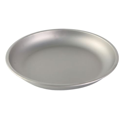 Titanischer Teller für Camping, Picknick und Wandern, 22 cm Durchmesser, ideal für Obst und Snacks
