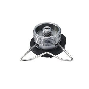 Campingmoon Butane Gaskartuschen Adapter zum Umwandeln von Butangaskartuschen in EN417 Lindal-Ventil Kartuschen für Campingkocher und Grill, leicht zu handhaben und sicher.
