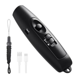 Elektronische Pfeife mit 3 Tönen und 2 LED-Lichtmodi, handholdable für Outdoor-Sport und Notfälle