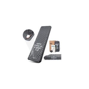 Isomatte für Camping, R-Wert 7.3, Fußpumpe, Ultradicke Isomatte 210x64cm, warme Schlafmatte, Luftmatratze, kleines Packmaß, vier Jahreszeiten, Outdoor-Ausrüstung