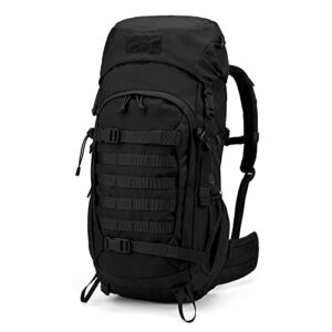 Taktischer Rucksack 50 Liter für Outdoor-Aktivitäten, Wandern und Trekking, Regenhülle inklusive, perfekter Begleiter für Ihre Abenteuer