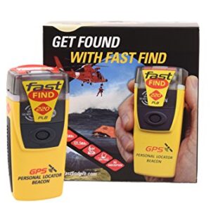 Personal Locator Beacon (PLB) mit GPS und Satellitenabdeckung, ideal für Navigation und Überleben im Freien