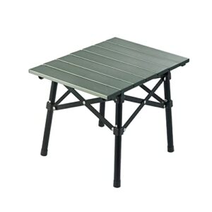 Campingtisch aus Aluminium, ultraleichter Klapptisch für Garten, Wandern und Camping