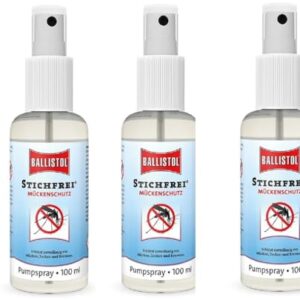 Insektenschutzspray für Haut und Kleidung - langanhaltender Schutz gegen Mücken, Zecken und Sandfliegen