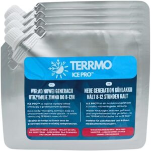 Kuele Akkus für Kühltaschen, Brotdosen und Kühlboxen - TERRMO Ice Pro - Extra lange Kühldauer - Wiederverwendbar und hochleistungsfähig