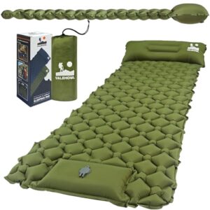 Ultraleichte Aufblasbare Isomatte für Camping, Rucksackreisen und Trekking, mit R-Wert 3,0 und Wasserdichtigkeit, ideale Luftmatratze für Outdoor-Aktivitäten in allen Jahreszeiten