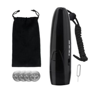 Elektrisches Abwehrhorn mit hoher Dezibelzahl für Hunde und Wildtiere abzuschrecken, ideal für Trekking, Bergsteigen und Camping