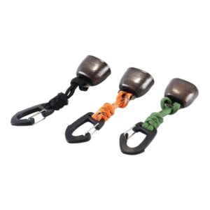 Bärnensichere Glocken, Mini-Wander- und Outdoor-Sicherheits-Laute für Camping, Trekking, Rucksack-Anhänge - Warnung vor Wildtieren