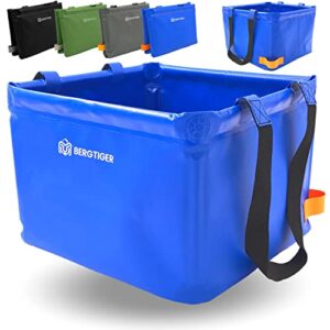 Faltbare Outdoor-Spülschüssel und Spülwanne für Camping mit extra Griff, 22 Liter Fassungsgröße